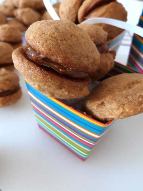 cookies de dulce de leche | versión alfajor