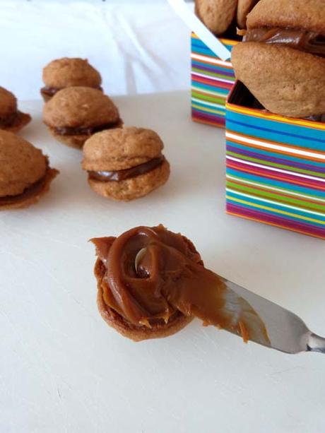 cookies de dulce de leche | versión alfajor