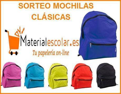 material escolar, mochilas, estuches, boligrafos, papelería, material didáctico, pintura, rotulares, lapiceros, blog solo yo, blog sorteos, solo yo