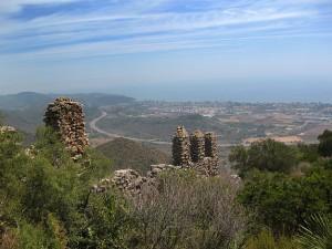 Alto del Desierto de las Palmas, datos y altimetría