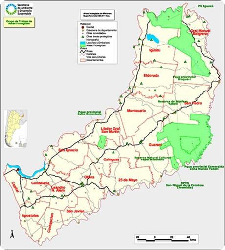 El Parque Provincial Puerto Esperanza preserva la última franja de monte nativo de la región.