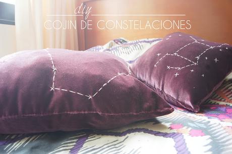 DIY: Cojines de constelaciones.