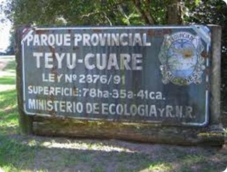 PARQUE PROVINCIAL TEYÚ CUARÈ