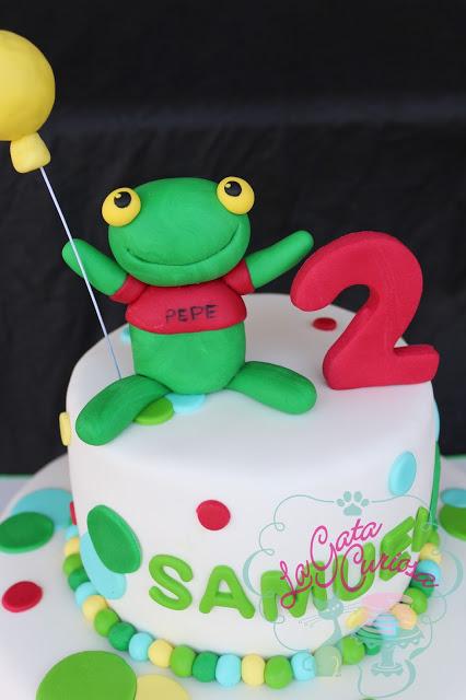 TARTA FONDANT RANA PEPE