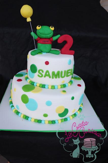 TARTA FONDANT RANA PEPE