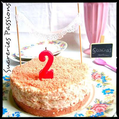 Cheesecake de Cubanitos, recuerdos de mi infancia: Celebrando el 2º Aniversario.