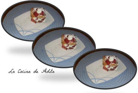 Pastel crujiente de miel