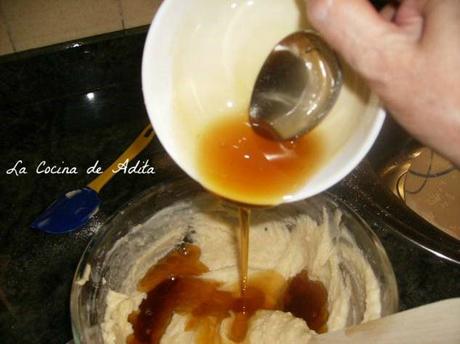 Pastel crujiente de miel