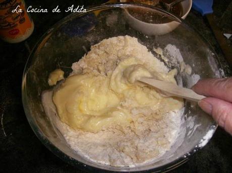 Pastel crujiente de miel