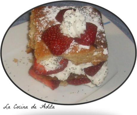 Pastel crujiente de miel