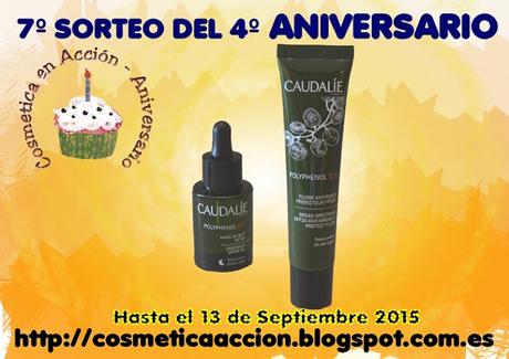 ¡7º SORTEO del 4º Aniversario del Blog – Cuidamos la piel con CAUDALIE!