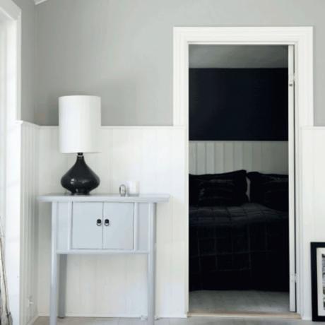 Colores neutros para una cabaña en el campo