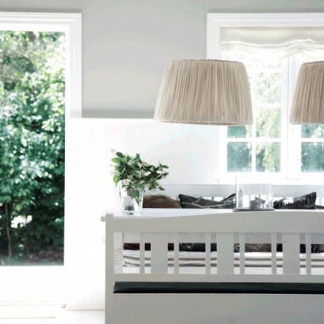 Colores neutros para una cabaña en el campo