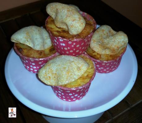 CUPCAKES DE TORTILLA CON SABOR A PIZZA