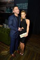 Mike y su prometida Lauren Pesce acuden a la fiesta del estreno de Marriage Boot Camp Reality Stars