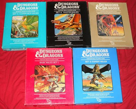 D&D Boxed Sets,de TSR(1981-1986)