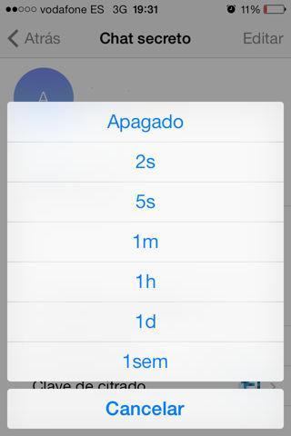 3 aplicaciones para enviar mensajes que se autodestruyen Telegram también cuenta con una opción para auto destruir mensajes