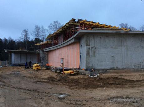 A-cero Projects Fotos de obra de la vivienda diseñada por A-cero al este de Europa