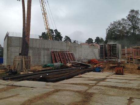 A-cero Projects Fotos de obra de la vivienda diseñada por A-cero al este de Europa