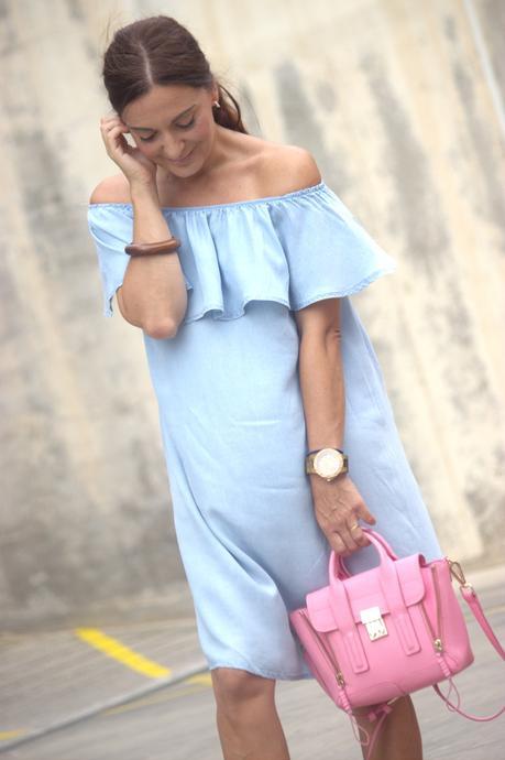 Vestido denim de Romwe