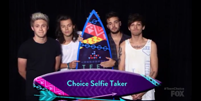 One Direction arrasa en los Teen Choice Awards 2015