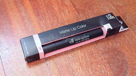 REVIEW | E.L.F. STUDIO MATTE LIP COLOR | TEA ROSE