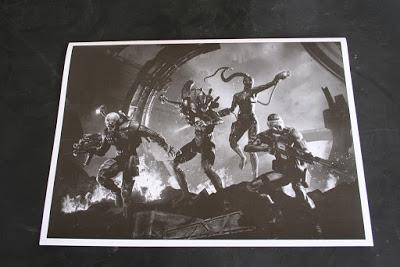 Contraportada del manual de montaje de las miniaturas de la caja: Assassinorum: Execution Force