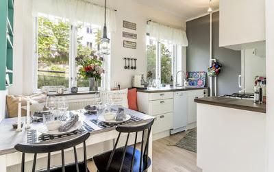 Apartamento en Suecia, Clasico y Rustico