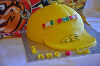 Tarta Gorra Valentino Rossi