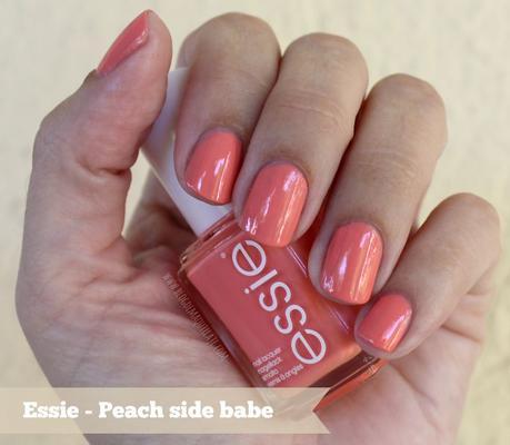 Colección de esmaltes de uñas Essie para verano 2015 Peach Side Babe de la colección de verano 2015 de Essie