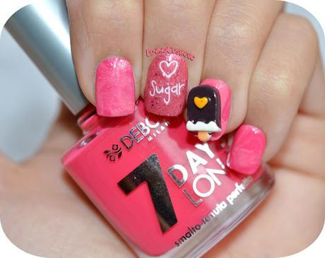 Nail Art Sugar Ice Cream - Lady Queen Nail Art Sugar Ice Cream - Lady Queen