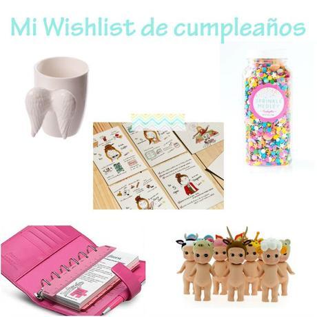 Mi whislist de cumpleaños