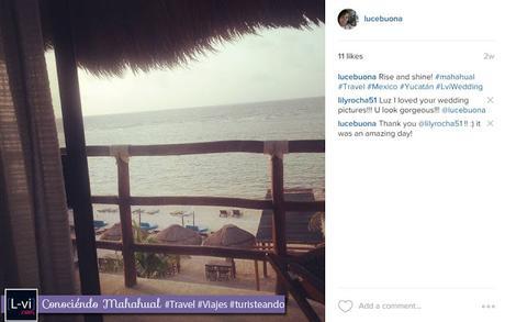 Mahahual. View from Koox Hotel - LuceBuona on Instagram L-vi.com Mahahual. View from Koox Hotel - LuceBuona on Instagram L-vi.com