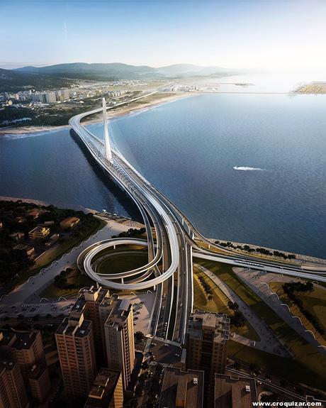 NOT-087-Zaha Hadid wins Danjiang Bridge Competition in Taiwan-6