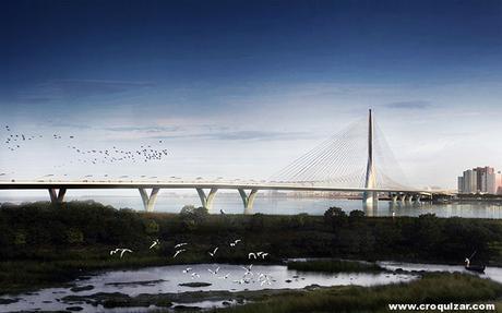 NOT-087-Zaha Hadid wins Danjiang Bridge Competition in Taiwan-4