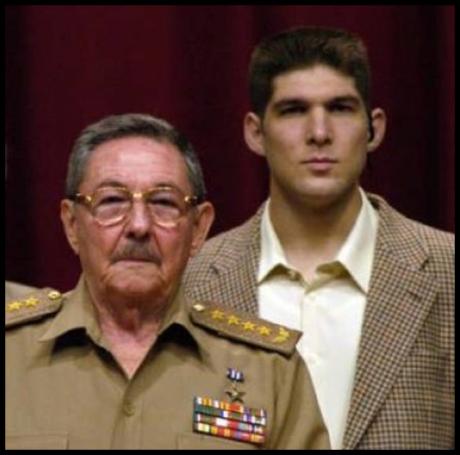 El nieto favorito de Raúl Castro: Raulito