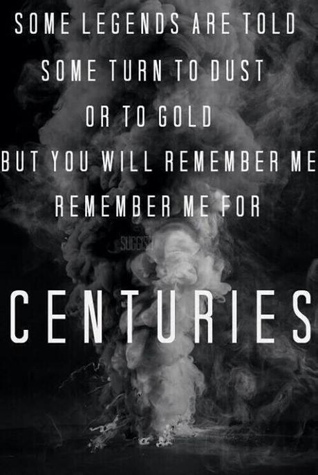 You will remember meeee for centurieeeesssss :D I loveee this song! Does anybody else??