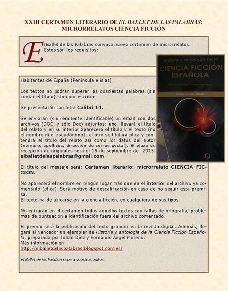 XXII Y XXIII CERTÁMENES DE MICRORRELATOS: PAÍS DE LAS MARAVILLAS Y CIENCIA FICCIÓN. XXII Y XXIII CERTÁMENES DE MICRORRELATOS: PAÍS DE LAS MARAVILLAS Y CIENCIA FICCIÓN.