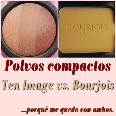 Dos favoritos en polvos compactos: Ten Image vs. Bourjois (Comparativa)