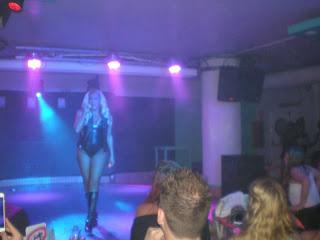 Concierto Donna Marie (Tributo a Lady Gaga). Es Canar - Ibiza (11-08-2015)