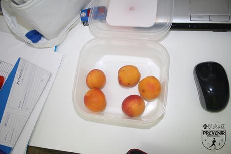 desayuno albaricoque escuela deportiva niños