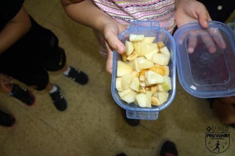 desayuno niño cocktail frutas