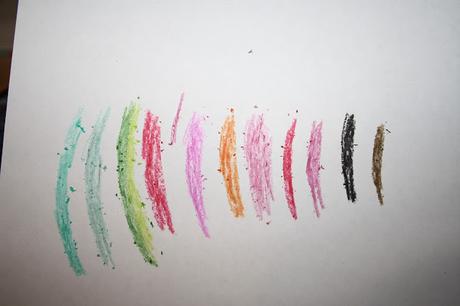 Diy: estampando con ceras de colores