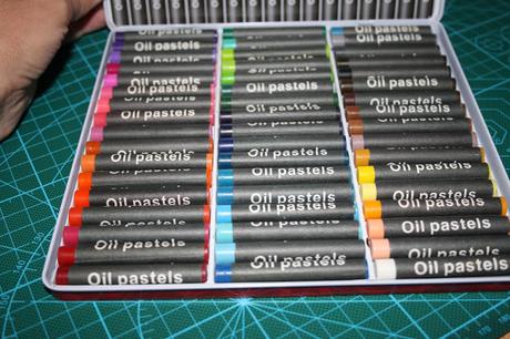 Diy: estampando con ceras de colores