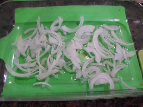 Pescado con pasta de sésamo o tahine