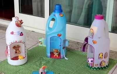 Manualidades-ideas fabulosas para reciclar botellas