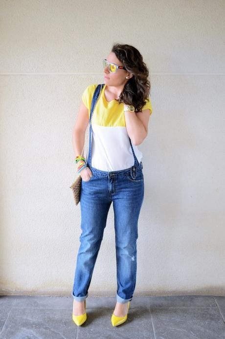 Mi vestido azul - Yellow & Denim Jumpsuit (2)