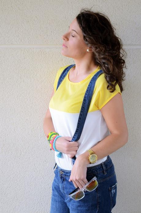 Mi vestido azul - Yellow & Denim Jumpsuit (11)