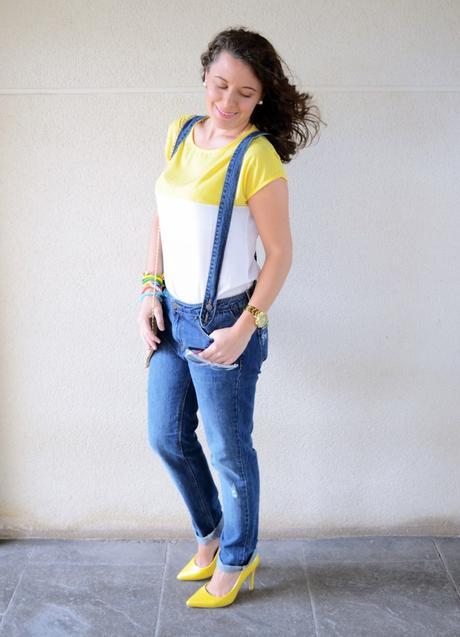 Mi vestido azul - Yellow & Denim Jumpsuit (6)