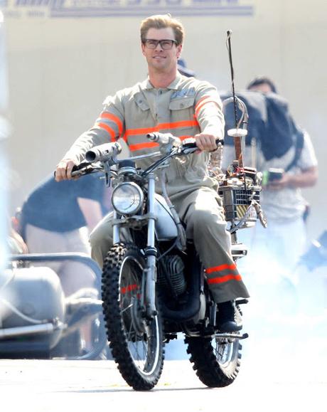 Chris Hemsworth ya trabaja como 'cazafantasmas'